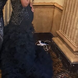Elegant Black Prom Dress